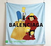 Balenciaga Throw Blankets